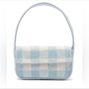 Staud Plaid Tommy Bag